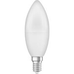 Osram ampoule led flamme dépolie avec radiateur 7 5w=60 e14 chaud