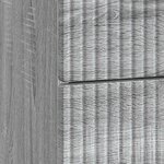 vidaXL Cabinet de chevet avec tiroir Sonoma gris 43 x 41 x 66 5 cm