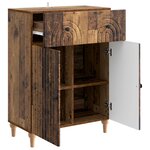 vidaXL Buffet Bois ancien 66 x 34 5 x 90 cm Bois d'ingénierie
