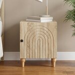 vidaXL Cabinet de chevet Chêne Sonoma 43 x 34 5 x 50 cm