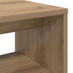 vidaXL Meuble TV Chêne artisanal 60 x 30 x 40 cm Bois d'ingénierie