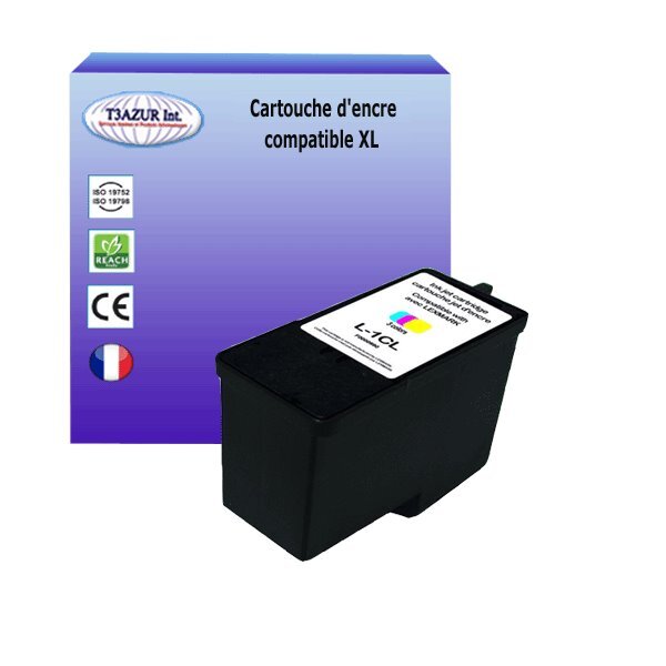 Cartouche compatible Lexmark N°1 pour Lexmark X2400, X2450, X2470, X2610, X3450, X3470, Z730, Z735 - T3AZUR