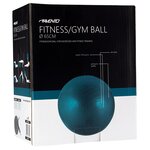 Avento Ballon de fitness/d'exercice Diamètre 65 cm Bleu