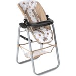 Bayer Chic 2000 655-63 - Chaise haute pour poupées Beige avec oursons