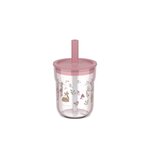 Mepal 108023065406 - Verre enfant Mio 250 ml avec paille - Fairy Garden
