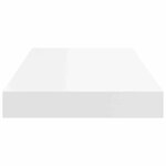 vidaXL Étagère murale flottante blanc 50x23x3 8 cm MDF