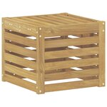 vidaXL Ensemble de canapés d'extérieur Blanc 35 x 38 x 37 cm