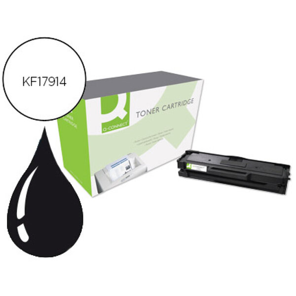 Q-connect toner laser - compatible Samsung MLT-D101S/ELS - Noir - 1500p