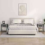 vidaXL Cabinet de chevet 2 Pièces Gris Sonoma 38 x 30 x 48 cm