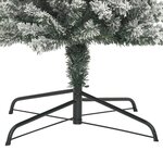 vidaXL Arche de sapin de Noël à flocons de neige 270 cm