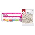 5 colorants pour bougie + Ficelle dorée & blanche 15 m