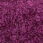 vidaXL Tapis d'escalier 20 pièces 65 x 21 x 4 cm Violet Demi-rond Grand