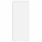 vidaXL Buffet Blanc 59 x 35 x 80 5 cm Bois d'ingénierie
