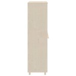 vidaXL Garde-robe HAMAR Marron miel 89x50x180 cm Bois massif de pin