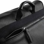 Sac messenger sacoche bandoulière - qd875 - noir - imitation cuir