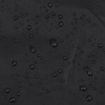 vidaXL Housse de parapluie de jardin noir 240x57/57 cm oxford 420D