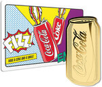 Monnaie COCA-COLA Pop-art Can 1/1000 Oz Medaille Or