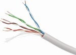 Bobine de câble RJ45 catégorie 6 F/UTP Gembird Monobrin - 100m (Gris)