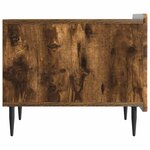 vidaXL Table basse Chêne fumé 49 x 50 x 42 cm Bois d'ingénierie