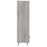 vidaXL Buffet haut sonoma gris 69 5x31x115 cm bois d'ingénierie