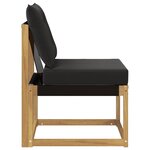 vidaXL Sofa de milieu extérieur