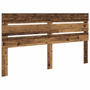 vidaXL Tête de lit Bois ancien 160 cm Bois d'ingénierie
