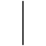 vidaXL Tête de lit métal noir 193 cm