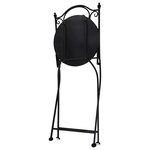 vidaXL Chaises de bistrot mosaïque 2 Pièces Marron Céramique