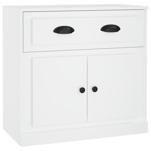 vidaXL Buffet blanc 70x35 5x67 5 cm bois d'ingénierie