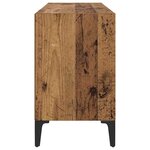 vidaXL Meuble TV Marron 69.5 x 30 x 50 cm Bois d'ingénierie