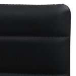 Vidaxl ensemble table et chaise de salle à manger 5 pièces noir