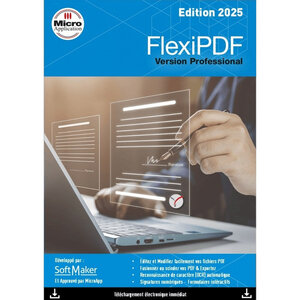 FlexiPDF Professionnel - 3 PC - Licence perpétuelle