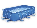 Piscine tubulaire rectangle- LUDO 1 - 4 x 2 x 1 m - Filtration à cartouche