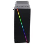 AEROCOOL Boitier PC Cylon Noir (RGB) avec Fenetre pleine