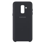 Samsung coque double protection a6+ noir