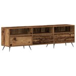 vidaXL Buffet TV en bois vieilli 150x30x44 5 cm en bois d'ingénierie