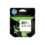 Hp 301xl cartouche d'encre trois couleurs grande capacité authentique pour hp envy 4505 et hp deskjet 1050/1512/2548/3057a (ch564ee)