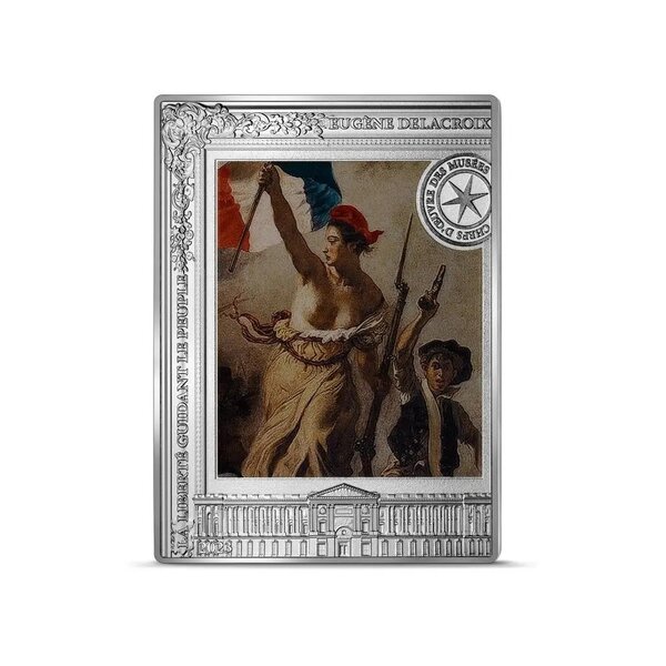 Pièce de monnaie 10 euro France 2023 argent BE – La Liberté guidant le Peuple, par Eugène Delacroix