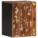 vidaXL Armoire de salle de bain murale 38x33x48cm bois de récupération