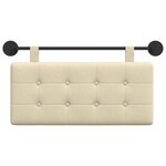 vidaXL Tête de lit suspendue Tissu