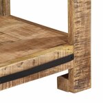vidaXL Table console 100x35x75 cm bois de manguier massif