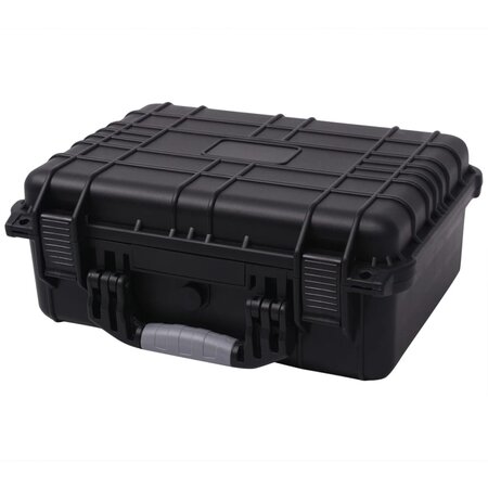 vidaXL Boîte de protection pour équipement 40 6 x 33 x 17 4 cm noir