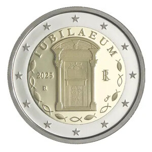 2 euros commémorative Italie 2025 - Année Sainte Jubilé.