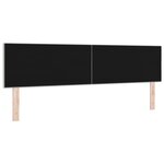 vidaXL Tête de lit en velours capitonné gris clair 180 cm LED
