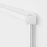 vidaXL Store enrouleur de douche avec cassette largeur du tissu 56 cm