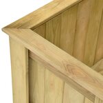 vidaXL Jardinière surélevée 196x100x50 cm Bois de pin imprégné