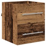 vidaXL Cabinet de salle de bain 41 x 38.5 x 48 cm Bois d'ingénierie