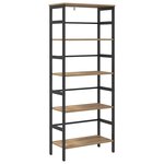 vidaXL Étagère Chêne artisanal 60 x 29 5 x 149 cm Bois d'ingénierie