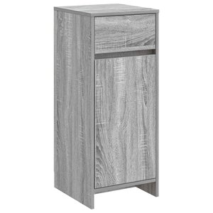 vidaXL Armoire de salle de bain Sonoma gris 35 x 36 5 x 85 cm