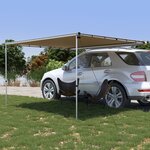 vidaXL Auvent de camping-car et caravane 3x2 5x2 15 m Beige